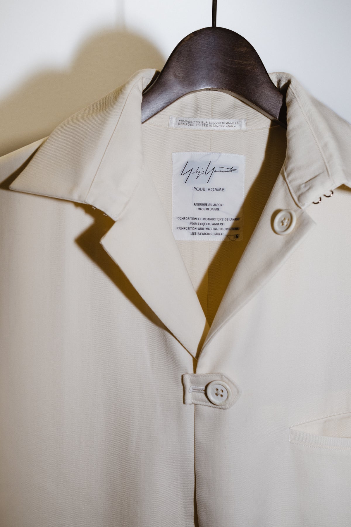 Yohji Yamamoto POUR HOMME